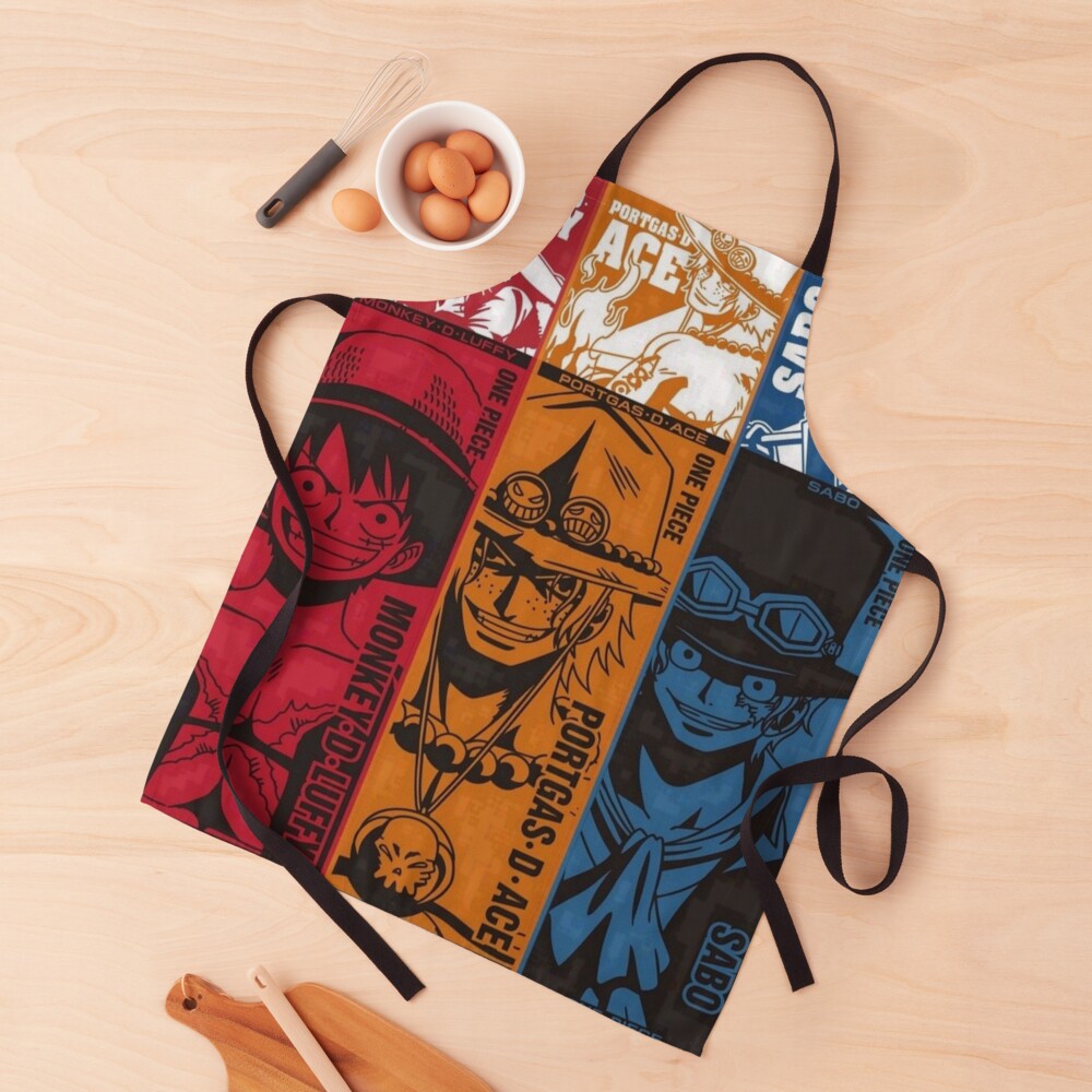Luffy, hoof, ace Apron