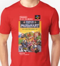 Super Mario Kart Nintendo Super Famicom Japanese Box Art Shirt (SNES) Unisex T-Shirt