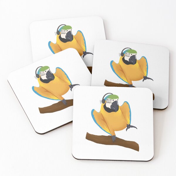 Item preview, Dancing Macaw designed and sold by jesgadesign.