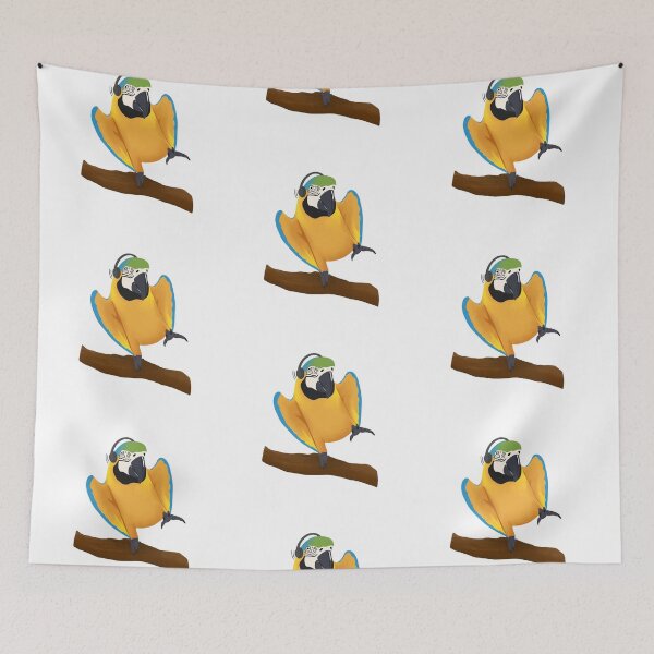 Item preview, Dancing Macaw designed and sold by jesgadesign.