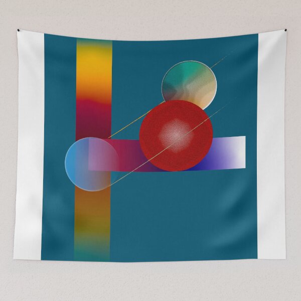 Item preview, Moiré Circle designed and sold by Chuck Mountain Poster Art.