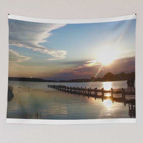 Item preview, Sunset over dock designed and sold by michelle135.