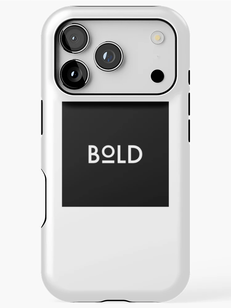 Thumbnail 1 of 4, iPhone Case, BOLD designed and sold by clockstroke.