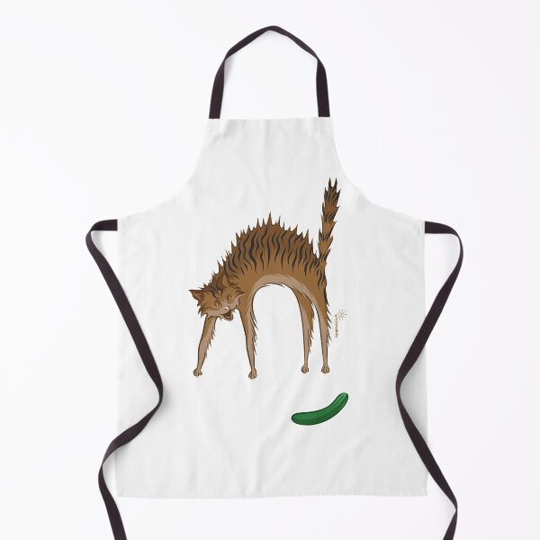 Item preview, Cat v Cucumber designed and sold by kascreativity.