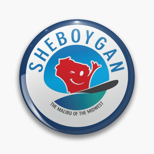 Item preview, Sheboygan, The Malibu of the Midwest (Circular) designed and sold by gstrehlow2011.