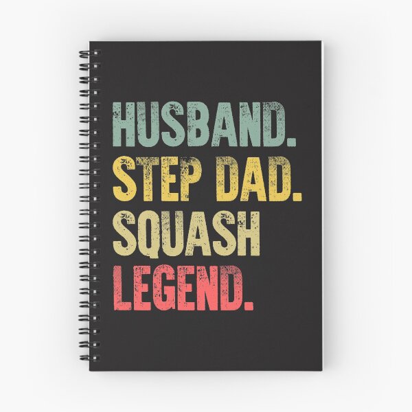 Item preview, Funny Men Vintage T Shirt Husband Step Dad Squash Legend designed and sold by Bendthetrend.