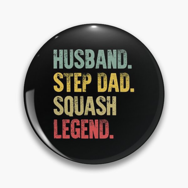 Item preview, Funny Men Vintage T Shirt Husband Step Dad Squash Legend designed and sold by Bendthetrend.