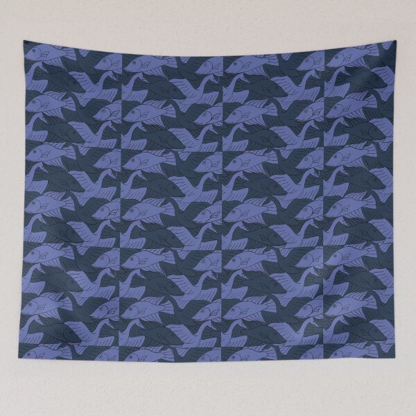 Item preview, Escher Pop Pattern designed and sold by BaselArte.