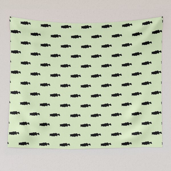 Item preview, Bass Fish Pattern - Transparent Background designed and sold by Bradford Adams.