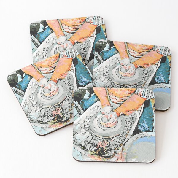 Item preview, Hands of the ceramist craftsman designed and sold by Giuseppe Cocco.