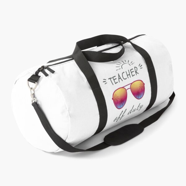 Item preview, Teacher Off Duty designed and sold by Cute and Funny Animal Art Designs.