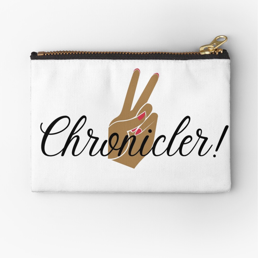 Chronicler Brand Zipper Pouch
