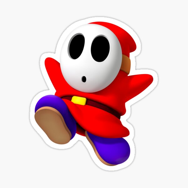 Shy Guy Sticker
