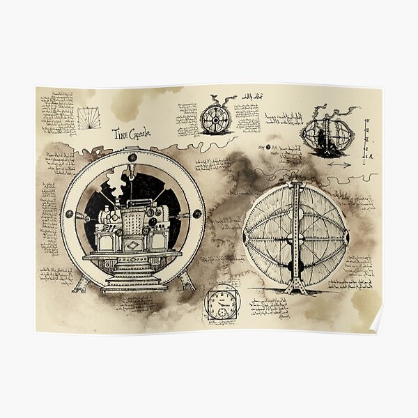 Croquis de Time Machine Poster