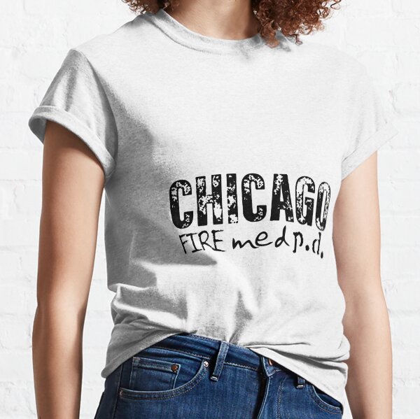 One Chicago - med, fuego, pd Camiseta clásica