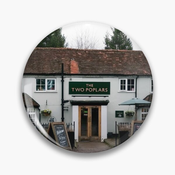 Item preview, The Two Poplars in Wokingham designed and sold by AscotSteve.