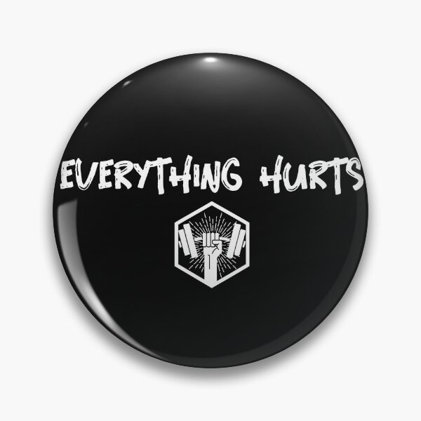 Item preview, Everything Hurts Weights designed and sold by WriteThatDown.