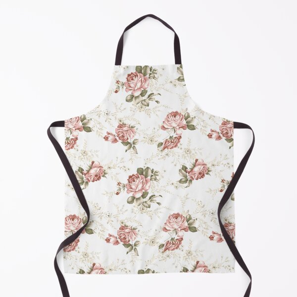 Item preview, Vintage Blush Roses -White Background designed and sold by Grafixmom.