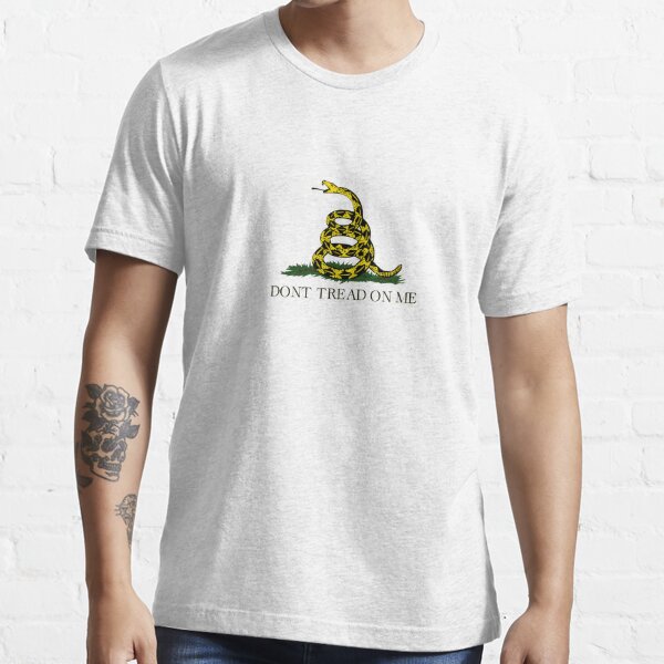 Don't Tread On Me Skull and Snake with Sun Rays Essential T-Shirt for Sale  by Todays Modern Dad