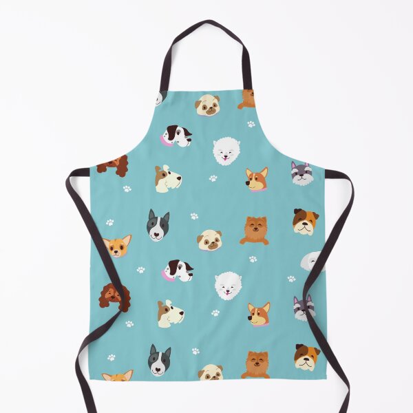 Item preview, Turquoise Dogs and Paw designed and sold by MOUKI96.