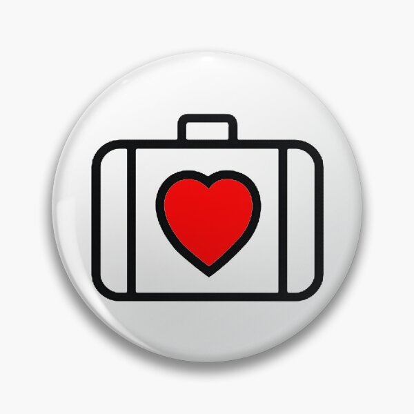 Item preview, U2 Inspired Red Heart in Suitcase designed and sold by suzieU2.