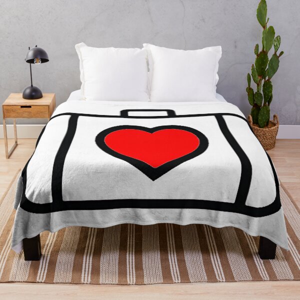 Item preview, U2 Inspired Red Heart in Suitcase designed and sold by suzieU2.