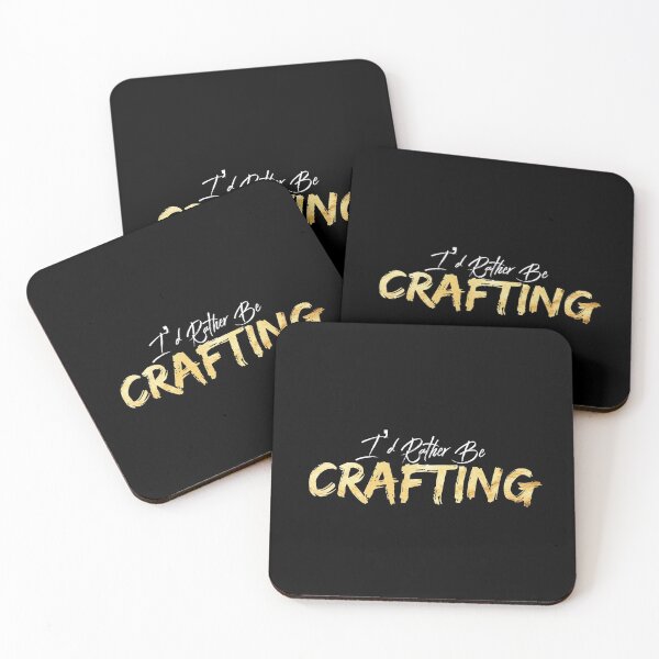 Item preview, I'd Rather Be Crafting  designed and sold by theAcollection.