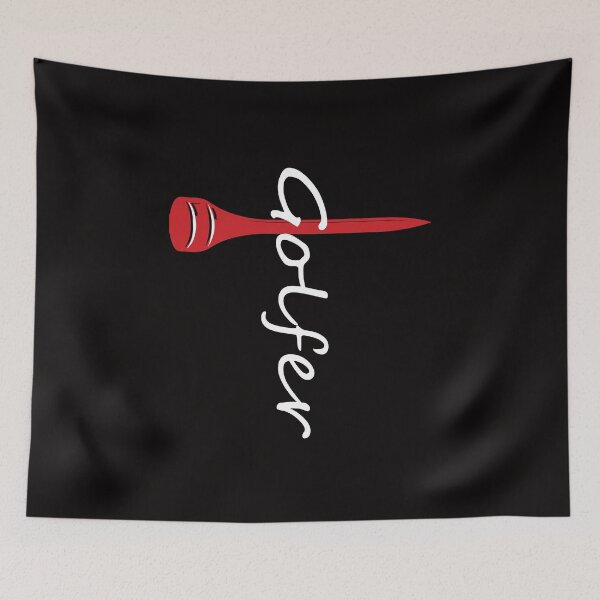 Item preview, Golfer with his tee t-shirt golf designed and sold by JAZTshirt.