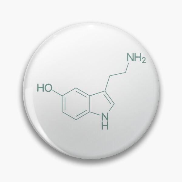 Artikelvorschau, Serotoninmolekül entworfen und verkauft von kswain22.