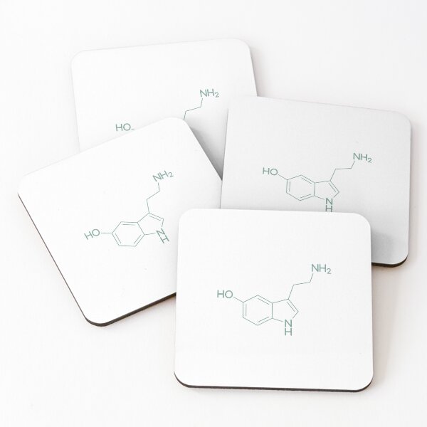 Item preview, Serotonin Molecule designed and sold by kswain22.