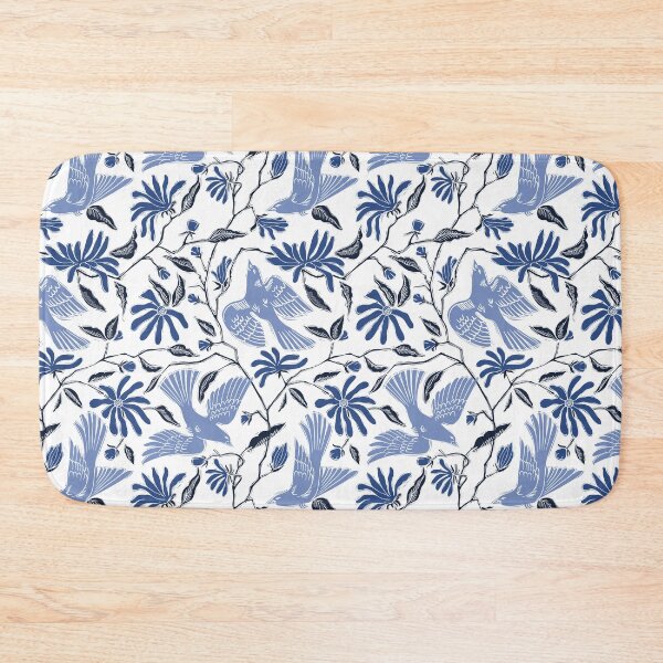 Item preview, Birds in the Magnolia - Indigo/White designed and sold by diannelli.