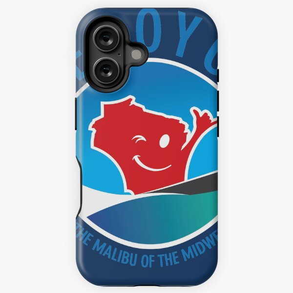 Item preview, Sheboygan, The Malibu of the Midwest Circular Blue designed and sold by gstrehlow2011.