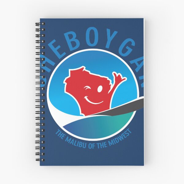 Item preview, Sheboygan, The Malibu of the Midwest Circular Blue designed and sold by gstrehlow2011.