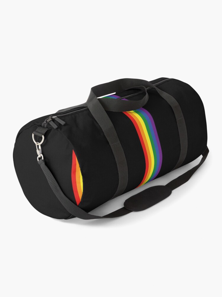 Rainbow duffle bag hot sale