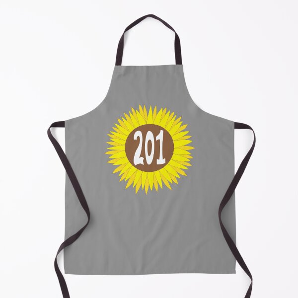 Item preview, Hand Drawn New Jersey Sunflower 201 Area Code designed and sold by itsrturn.
