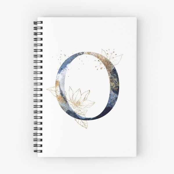 Item preview, Floral Initial Letter O, Monogram Gifts designed and sold by PinkLotusArt.
