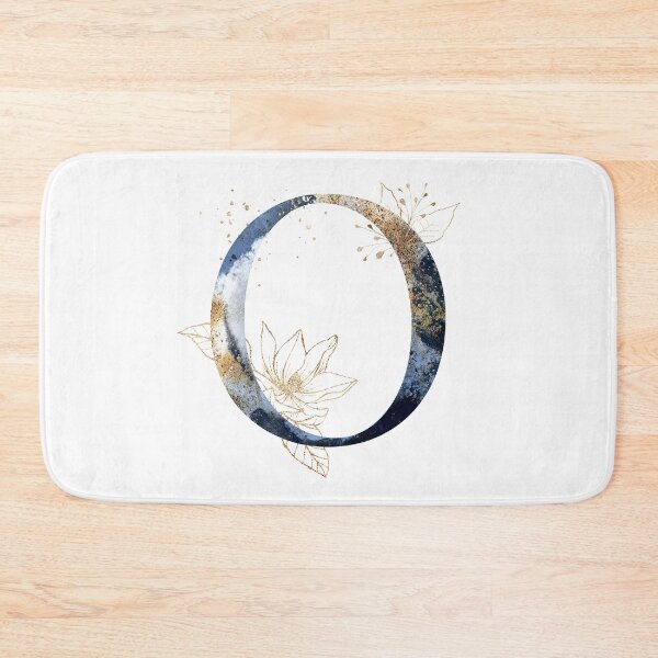 Item preview, Floral Initial Letter O, Monogram Gifts designed and sold by PinkLotusArt.