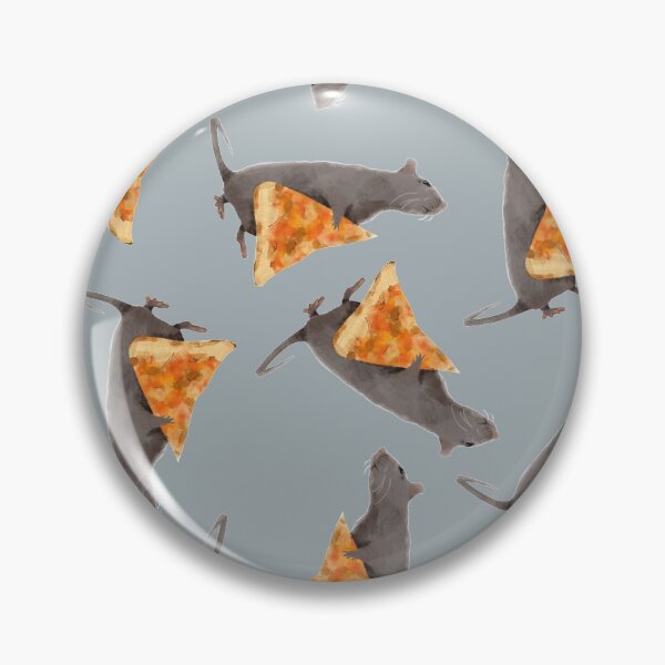 Item preview, All The Pizza Rats (grey ) designed and sold by flockadoodle.