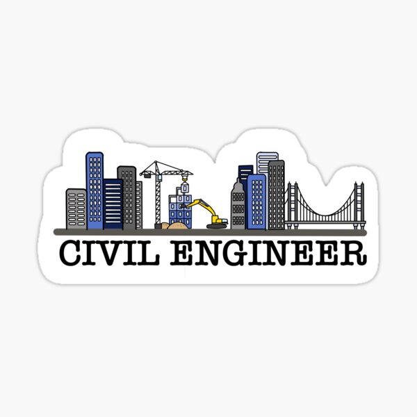 Civil Engineer Sticker