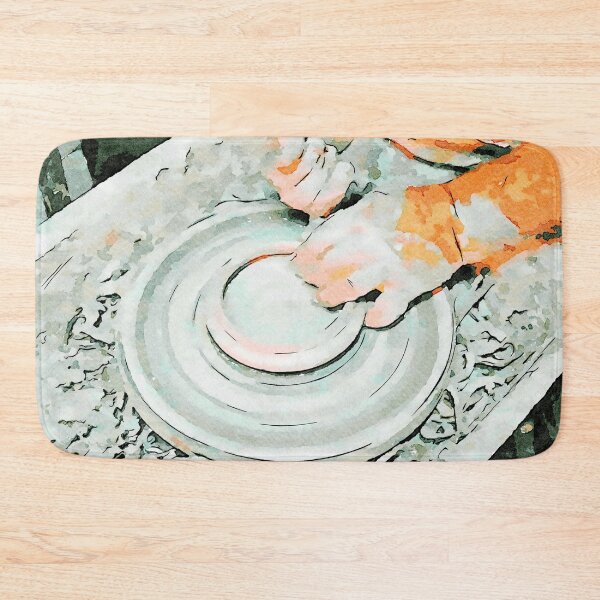 Item preview, Hands of the ceramic artisan on the wheel designed and sold by Giuseppe Cocco.