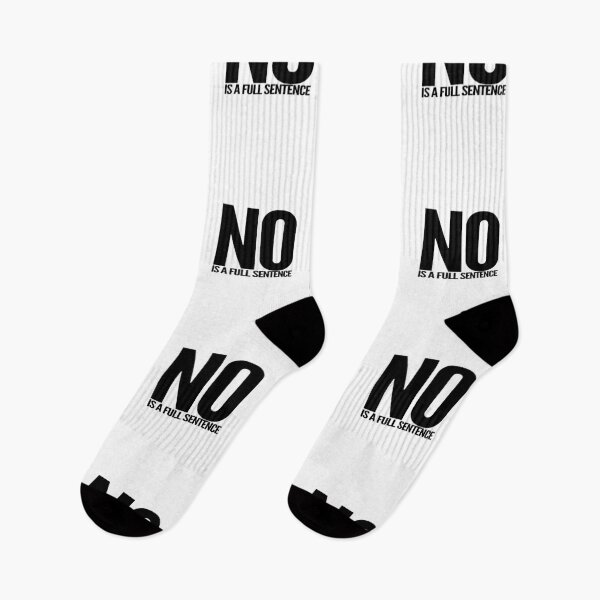 Item preview, No is a full sentence designed and sold by mographicdesign.