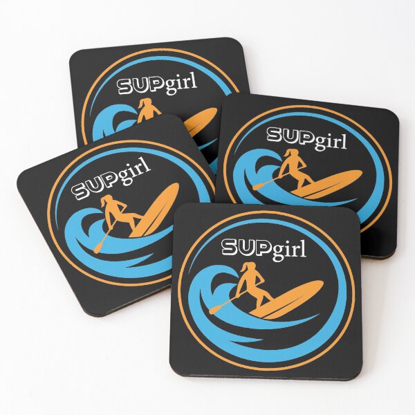 Item preview, SUP Girl show that you are a Stand Up Paddle Boarding Girl designed and sold by wollop-tee.
