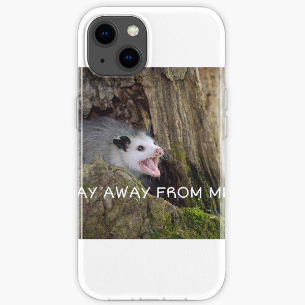 Go away iPhone Soft Case