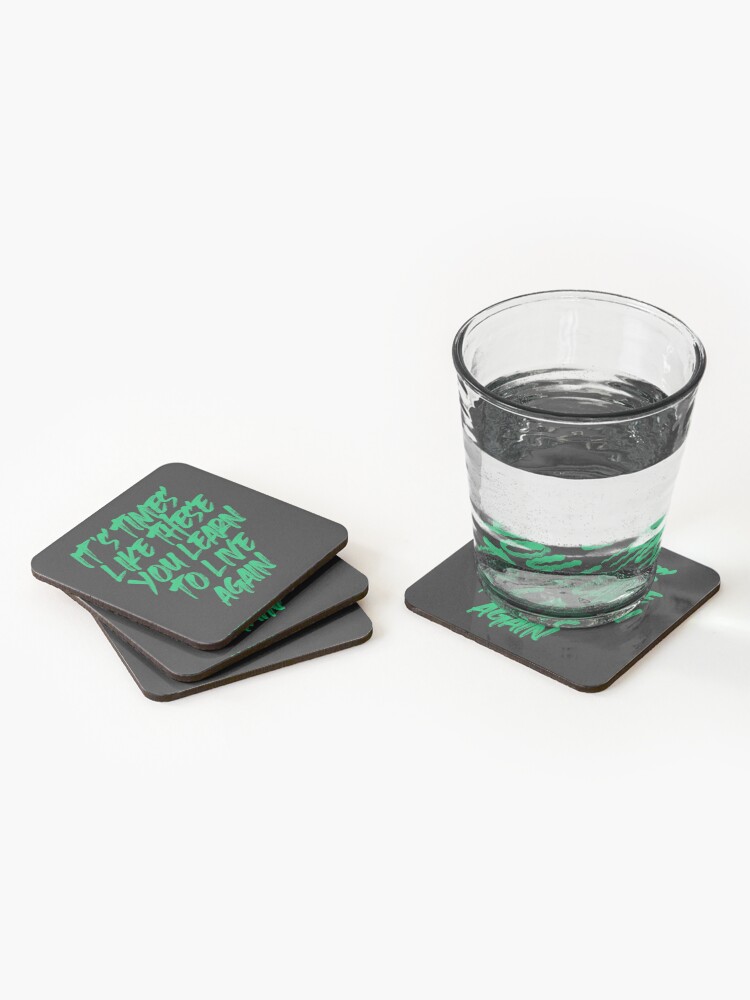 Alternate view of Times like these Coasters (Set of 4)