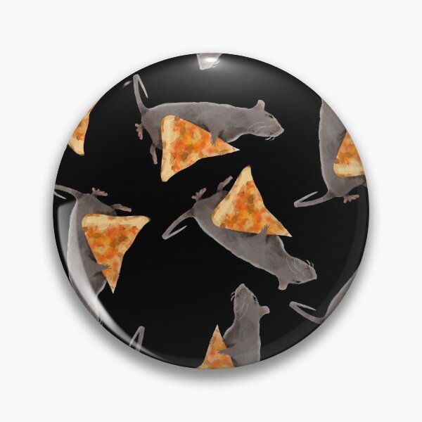 Item preview, All The Pizza Rats (black ) designed and sold by flockadoodle.