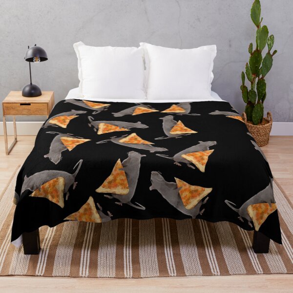 Item preview, All The Pizza Rats (black ) designed and sold by flockadoodle.