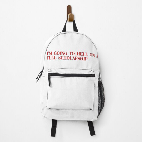 Item preview, Im going to hell on a full scholarship designed and sold by cherrybombrb.