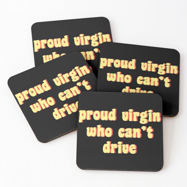 Item preview, proud virgin who can't drive designed and sold by TikTokTalk.