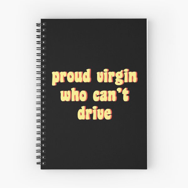 Item preview, proud virgin who can't drive designed and sold by TikTokTalk.