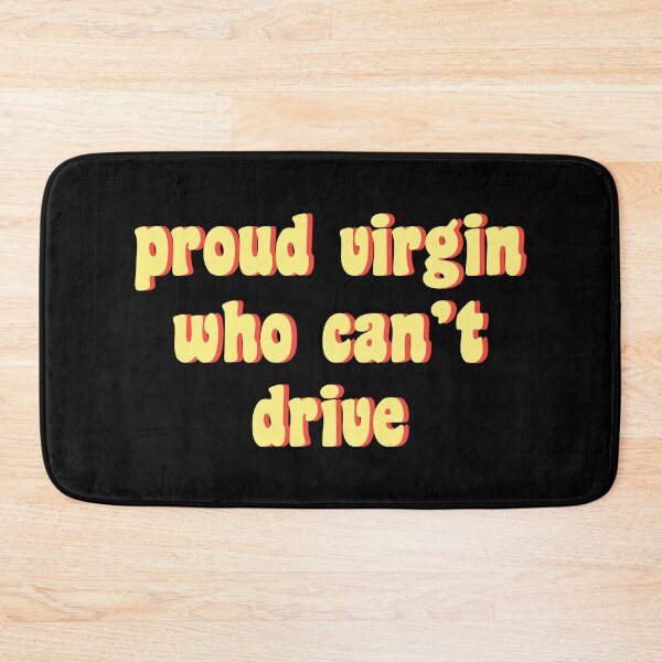 Item preview, proud virgin who can't drive designed and sold by TikTokTalk.